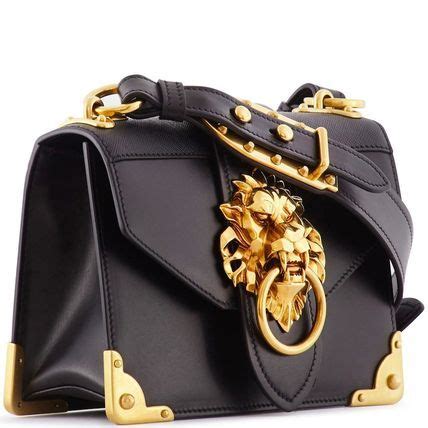 prada lion knocker bag|Prada animal lion shoulder bag.